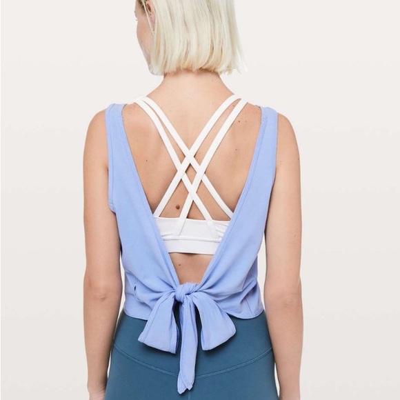 Lululemon It’s a Tie Cropped Tank Too - Picture 2 of 5